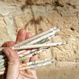 Lápices con semillas